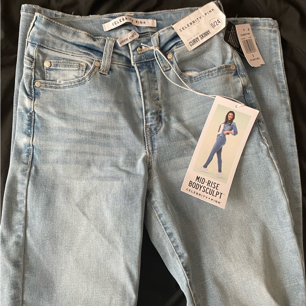 Celebrity pink jeans